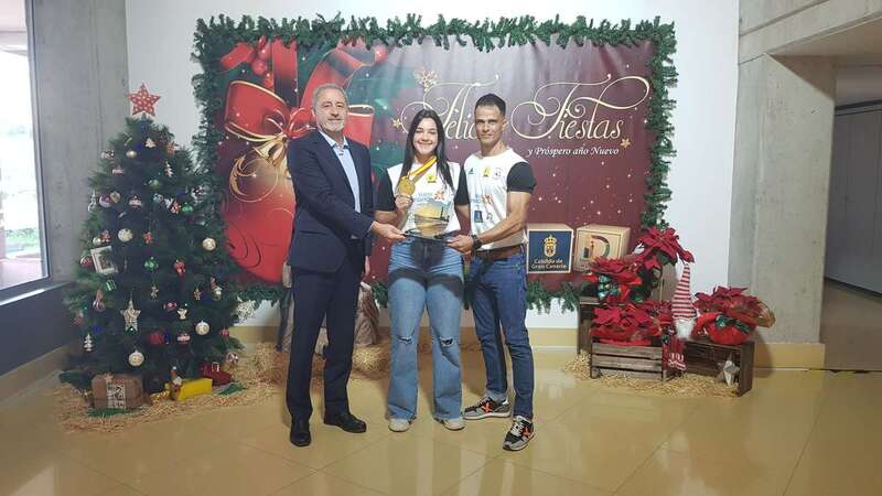 Recibimiento  la jovent yudoca/TA.